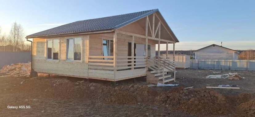 Дачный домик “Премьер” 10х8 включая веранду 10х2